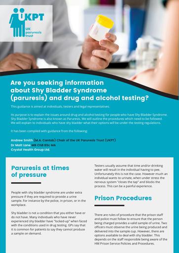 Drug & Alcohol Testing